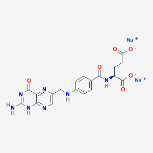molecular formula C19H18N7NaO6 B1673524 Folic Acid, Monosodium Salt CAS No. 6484-89-5