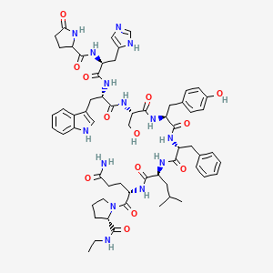 molecular formula C61H78N14O13 B1673527 Folligen CAS No. 103631-79-4