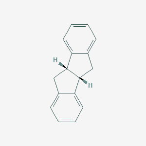 molecular formula C16H14 B167353 Cis-4b,5,9b,10-tetrahydroindeno[2,1-a]indene CAS No. 16293-79-1