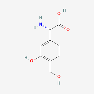 molecular formula C9H11NO4 B1673538 Forphenicinol CAS No. 71522-58-2