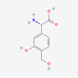 molecular formula C9H11NO4 B1673538 Forfenimex CAS No. 71522-58-2