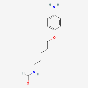 FORMAMIDE, N-(5-(p-AMINOPHENOXY)PENTYL)-
