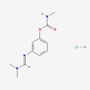 molecular formula C11H16ClN3O2 B1673543 Formetanate hydrochloride CAS No. 23422-53-9
