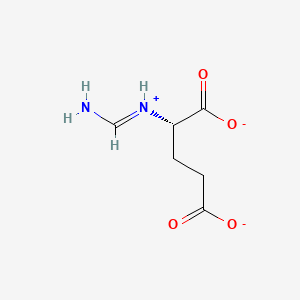 molecular formula C6H10N2O4 B1673545 n-Formimidoyl-glutamic acid CAS No. 816-90-0