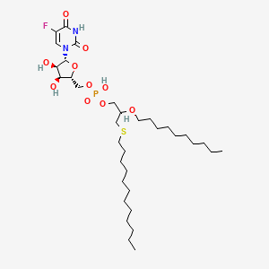 molecular formula C34H62FN2O10PS B1673568 Fosfluridine Tidoxil CAS No. 174638-15-4