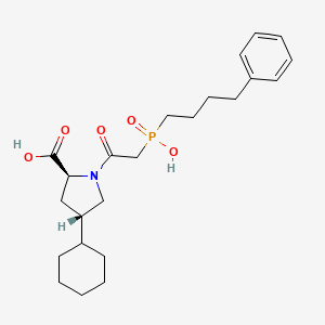 molecular formula C23H34NO5P B1673573 Fosfenopril CAS No. 95399-71-6