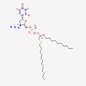 molecular formula C35H64N5O8PS B1673586 Fozivudine Tidoxil CAS No. 141790-23-0