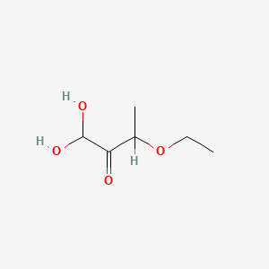 molecular formula C6H12O4 B1673598 Kethoxal CAS No. 27762-78-3