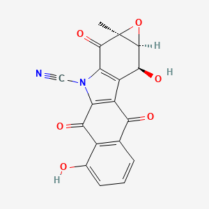 molecular formula C18H10N2O6 B1673600 Keto-anhydrokinamycin CAS No. 120796-25-0