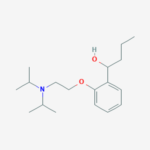 molecular formula C18H31NO2 B1673603 Ketocainol CAS No. 7488-92-8