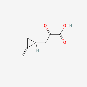 3-(2-Methylidenecyclopropyl)-2-oxopropanoic acid