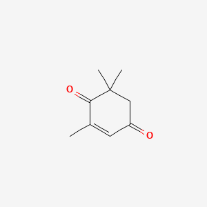 molecular formula C9H12O2 B1673608 Ketoisophorone CAS No. 1125-21-9