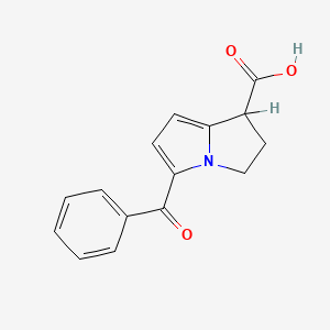molecular formula C15H13NO3 B1673617 Ketorolac CAS No. 74103-06-3