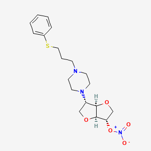 molecular formula C19H27N3O5S B1673619 KF-14124 CAS No. 134186-26-8