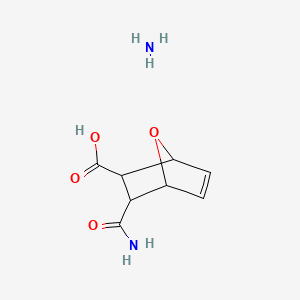 Azane;3-carbamoyl-7-oxabicyclo[2.2.1]hept-5-ene-2-carboxylic acid
