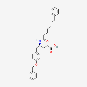 molecular formula C31H37NO4 B1673626 KH064 CAS No. 393569-31-8