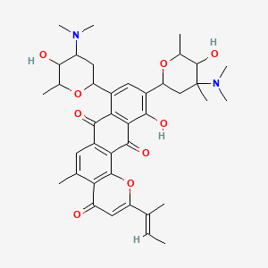 molecular formula C39H48N2O9 B1673636 Kidamycin CAS No. 11072-82-5