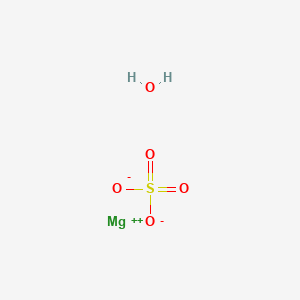 molecular formula H4MgO5S+2 B1673637 Magnesium sulfate monohydrate CAS No. 14567-64-7