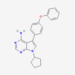 molecular formula C23H22N4O B1673643 RK-24466 CAS No. 213743-31-8