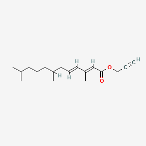 molecular formula C18H28O2 B1673650 Kinoprene CAS No. 42588-37-4