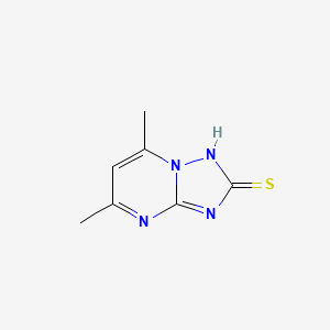 5,7-Dimethyl-[1,2,4]triazolo[1,5-a]pyrimidine-2-thiol