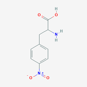 molecular formula C9H10N2O4 B167367 H-DL-Phe(4-NO2)-OH CAS No. 1991-83-9