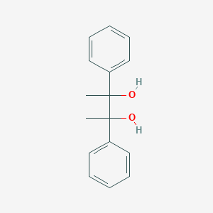molecular formula C16H18O2 B167368 2,3-Diphenylbutane-2,3-diol CAS No. 1636-34-6