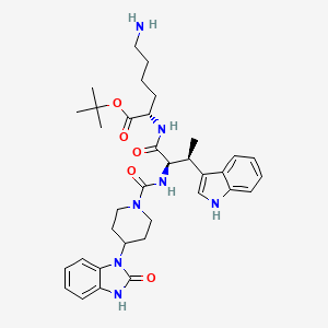 molecular formula C35H47N7O5 B1673683 L-054522 CAS No. 214348-67-1