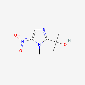 molecular formula C7H11N3O3 B1673689 Hydroxyipronidazole CAS No. 35175-14-5