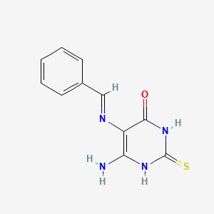 molecular formula C11H10N4OS B1673707 GL189 CAS No. 64232-83-3