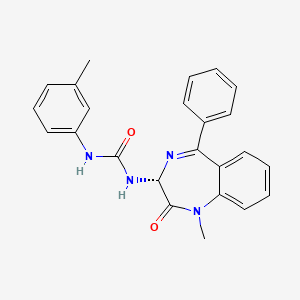 molecular formula C24H22N4O2 B1673720 L-365260 CAS No. 118101-09-0