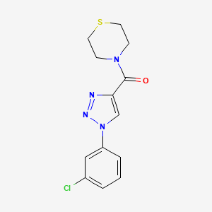 molecular formula C13H13ClN4OS B1673731 TWEAK-Fn14-IN-1 CAS No. 951612-19-4