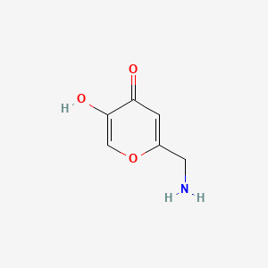 molecular formula C6H7NO3 B1673744 Kojic amine CAS No. 68642-64-8