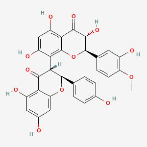 molecular formula C31H24O12 B1673746 Kolaflavanone CAS No. 68705-66-8