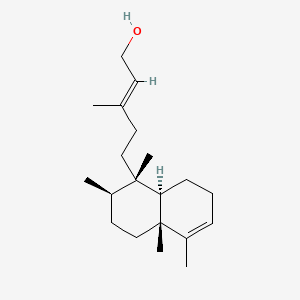 molecular formula C20H34O B1673748 Kolavenol CAS No. 19941-83-4
