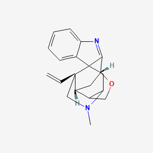 molecular formula C20H22N2O B1673757 Koumine CAS No. 1358-76-5