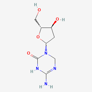molecular formula C8H14N4O4 B1673760 2'-Deoxy-5,6-dihydro-5-azacytidine CAS No. 114522-16-6