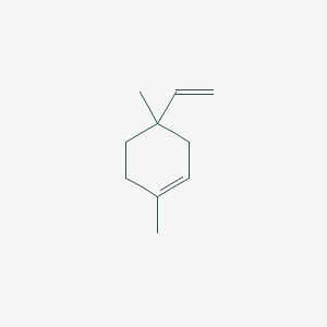 molecular formula C10H16 B167379 1,4-Dimethyl-4-vinylcyclohexene CAS No. 1743-61-9