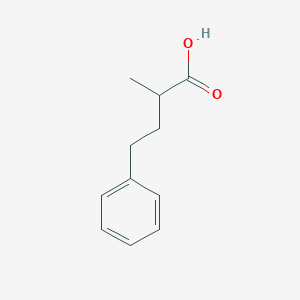 molecular formula C11H14O2 B167380 2-Methyl-4-phenylbutanoic acid CAS No. 1949-41-3