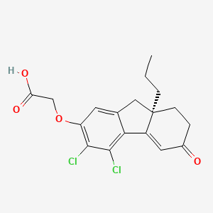 molecular formula C18H18Cl2O4 B1673801 L644711 CAS No. 81997-33-3