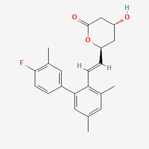 molecular formula C22H23FO3 B1673803 L-645164 CAS No. 85493-98-7