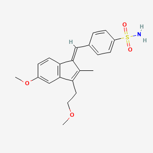 molecular formula C21H23NO4S B1673809 L 651142 CAS No. 99046-40-9
