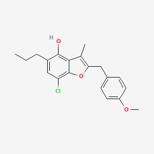 molecular formula C20H21ClO3 B1673822 L-656224 CAS No. 102612-16-8