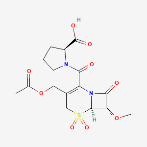molecular formula C16H20N2O9S B1673825 L 658758 CAS No. 116507-04-1