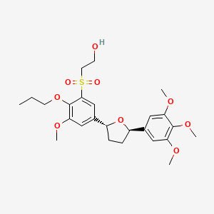 molecular formula C25H34O9S B1673838 (R,R)-MK 287 CAS No. 143445-03-8