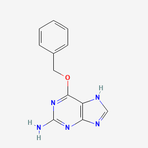 molecular formula C12H11N5O B1673846 o6-Benzylguanine CAS No. 1000874-21-4