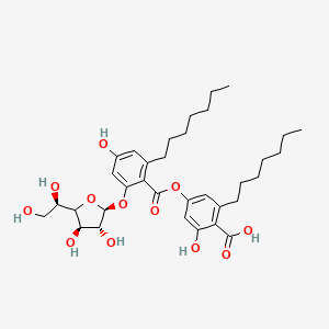 molecular formula C34H48O12 B1673850 KS 502 CAS No. 120634-85-7