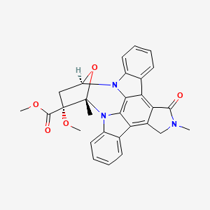 molecular formula C29H25N3O5 B1673860 KT5823 CAS No. 126643-37-6