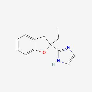 molecular formula C13H14N2O B1673863 KU14R CAS No. 189224-48-4