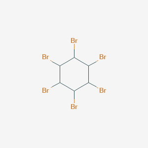 molecular formula C6H6Br6 B167387 1,2,3,4,5,6-Hexabromocyclohexane CAS No. 1837-91-8